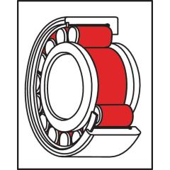 Weißes Allround-Hochleistungsfett OKS 470 weiß NSF H2 400ml Kartusche OKS | 10 Stück