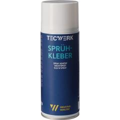 Sprühkleber permanent transp.400ml Spraydose TECWERK | 12 Stück