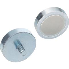 Haltemagnet GN 50.3 d1 32 ± 0,1mm d2 M 6mm Neodym,Eisen,Bor ND GANTER | 10 Stück