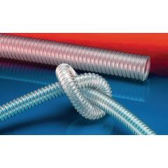 Förderschl.AIRDUC® PUR-INOX 351 FOOD-AS ID 60mm AD 68mm L.10m Wandst.4mm Rl. | 10 Stück