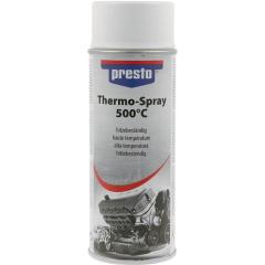 Thermo-Lackspray Profi 500GradC weiß 400 ml Spraydose PRESTO | 6 Stück