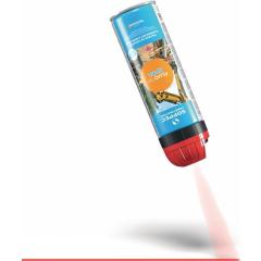 Baustellenmarkierspray Fluo TP Hydro neonrot 500ml Spraydose SOPPEC | 12 Stück