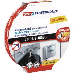 Montageband Powerbond Ultra Strong 55792 weiss L.5m B.19mm Rl.TESA