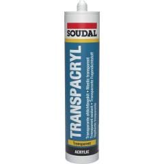 Acryl Transpacryl 310ml transp.Kartusche SOUDAL | 15 Stück