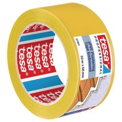 PVC Putzband 67001 quergerillt gelb L.33m B.50mm TESA | 6 Stück