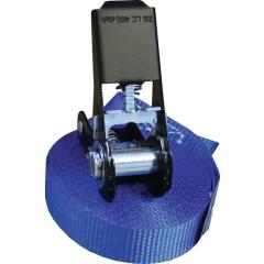 Zurrgurt DIN EN 12195-2 L.4m B.25mm m.Ratsche LC U 800 daN TECWERK