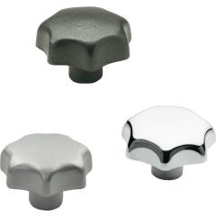 Sterngriff DIN 6336 m.Gewindebuchse Ku.d1 63mm d2 M 12mm | 10 Stück