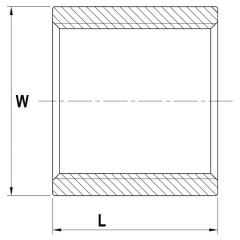 Muffe EN 10241 NPS 1/2 Zoll DN 15mm SPRINGER | 10 Stück