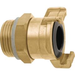 Gewindestück GEKA plus 360 MS AG G 1/2 Zoll drehb.SB GEKA | 10 Stück