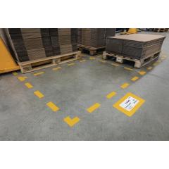 Stellplatzmarkierung Form rechteck.DIN A5 gelb 10 St.DURABLE