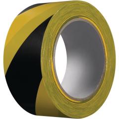 Warnband Extra 339 PVC schwarz/gelb L.33m B.50mm Rl.KIP | 36 Stück
