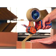 Verpackungsklebeband PVC tesapack® 4124 farblos L.66m B.50mm Rl.TESA | 6 Stück