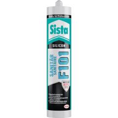 Sanitärsilikon F101 transp.300 ml Kartusche SISTA | 12 Stück