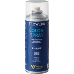 Colorspray klarlack seidenmatt 400ml Spraydose TECWERK | 6 Stück