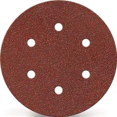 Haftschleifscheibe GLS 3 150mm K.80 f.HO/Metall Korund Lochanzahl 6 TECWERK | 25 Stück