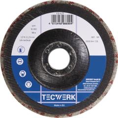 Vlies-Kompaktscheibe BUF014 D.125mm Bohr.22,23mm m.Fiberglasrücken anth.TW