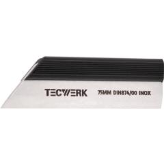 Haarlineal DIN 874/00 L.125mm Spezialstahl Q.22,7 x 5mm TECWERK