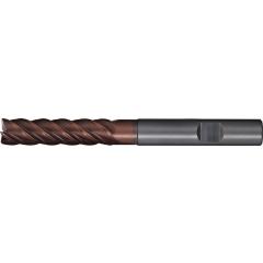 Schaftfräser Ø 6 mm Einsatz-L.25 mm VHM TiAlN HB Z.4 ext.lang TECWERK