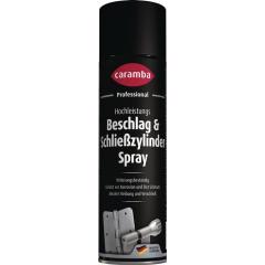 Beschlag- u.Schließzylinderspray 500ml Spraydose CARAMBA | 6 Stück