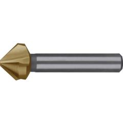 Kegelsenker DIN 335C 90Grad D.23mm HSS TiN Z.3 Schaft-D.10mm RUKO