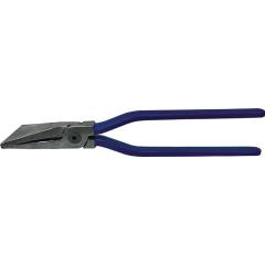 Falzzange L.285mm Backen-B.60mm aufgelegt ger.o.PVC KIESEL