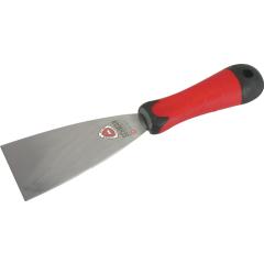 Malerspachtel B.80mm pol.Softheft rostfr.Stahl SCHWAN | 12 Stück