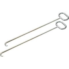 Kanaldeckelheber L.800mm m.spitzem U-Haken verz.HÄRKE