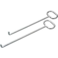 Kanaldeckelheber L.600mm m.L-Haken verz.HÄRKE