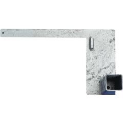 Geländerhalterung B170xH120xL400mm Metall f.RoadPlate 23/05 OXFORD