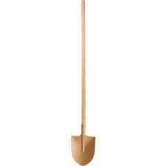 Frankfurter Schaufel 240x300mm m.ger.Stiel funkenfrei ENDRES TOOLS
