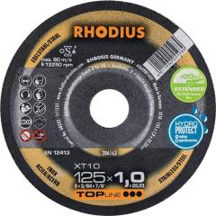Trennscheibe XT10 D125x1mm ger.INOX Bohr.22,23mm RHODIUS | 50 Stück