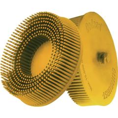 Radialbürstenscheibe Sunburst D.76mm K.80 A80 CRS B.76 gelb 20000min-¹ TYROLIT