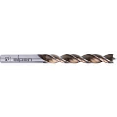 Spiralbohrer TIMBER TWIST - Ø 7,5 mm - Gesamt-L. 109 mm ALPEN