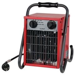 Elektroheizer 308,88 m³/h 1000/2000/3000 W 16 A EUROM