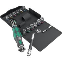 Steckschlüsselsatz 8009 Zyklop Pocket Set 3 27-tlg.3/8Zoll+1/4 Zoll WERA
