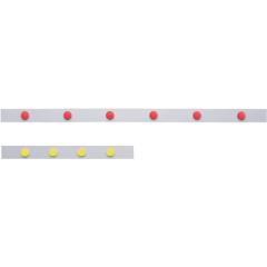 Magnetleiste L1000xB50xS0,5mm weiß selbstklebend MAGNETOPLAN | 10 Stück