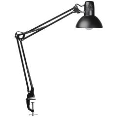 Schreibtischleuchte Metall schwarz H.44cm Klemmfuß LED MAUL
