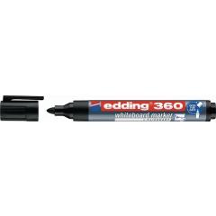 Whiteboardmarker 360 schwarz Strich-B.1,5-3mm Rundspitze | 10 Stück