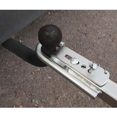 Abschleppstange STA verz.L75xB1990xH60mm 5,1kg rot-weiß HP AUTOZUBEHÖR