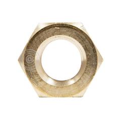 ISO 4032 | Messing galvanisch vernickelt | Sechskantmuttern - ISO-Typ 1 | M 4 | 1000 Stück