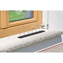 Vogel- u.Taubenabwehr Starter Set Schutz b.1 m,36 Spikes Ku.WINDHAGER | 6 Stück