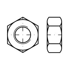 DIN 555 | Stahl 5 | WW 1 inch | 25 Stück