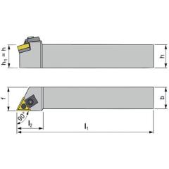 Klemmdrehhalter MTJNL2020K16 li.vern.Außen TECWERK