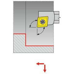 Bohrstange E16R-SCLCL 09 li.VHM m.IK TECWERK
