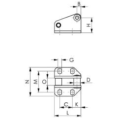 Gegenhalter Nr.6847GNI Gr.5 VA AMF