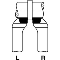 Stirndrehmeißel DIN 4977ISO5 25x25mm HM P25/P30 re. Wilke | 3 Stück