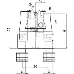Seitenspanner Nr.6498 M12x14mm AMF