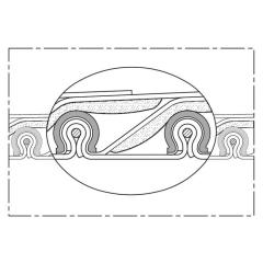 Absaug- u.Gebläseschlauch CP HiTex 486 ID 125-127mm AD 143,00mm Rl. | 3 Stück