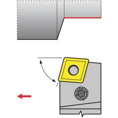 Klemmdrehhalter PCBNR2525M12 re.brün.Außen TECWERK