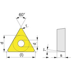 Wendeschneidplatte TCMT110202-F PMK35 Bearb.Schlicht TECWERK | 10 Stück